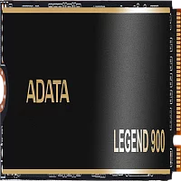 Твердотельный накопитель/ ADATA SSD LEGEND 900, 512GB, M.2(22x80mm), NVMe 1.4, PCIe 4.0 x4, 3D NAND, R/ W 6200/ 2300MB/ s, IOPs н.д./ н.д., TBW 130, DWPD 0.14, with Heat Sink (5 лет) (SLEG-900-512GCS)