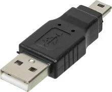 Переходник Ningbo mini USB B (m) USB A(m) (841871) (841871#MLN)