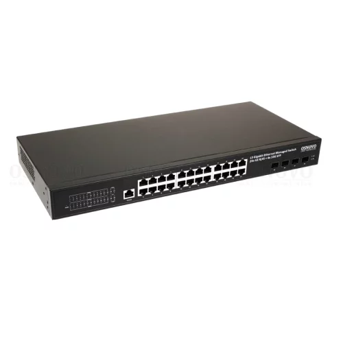Коммутатор Gigabit Ethernet c 10G портами OSNOVO SW-24G4X-2L Управляемый L3 коммутатор Gigabit Ethernet на 24xRJ45 + 4x10G SFP+ Uplink. Порты: 24 x GE (10/100/1000Base-T) + 4 x 1G/10G SFP+ Uplink. Консольный порт, Уровень управления L3 (Full