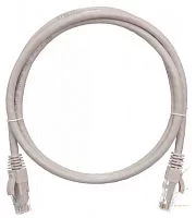 Патч-корд LANMASTER LSZH UTP кат.6, 2.0 м, серый (LAN-PC45/ U6-2.0-GY) (LAN-PC45/U6-2.0-GY)