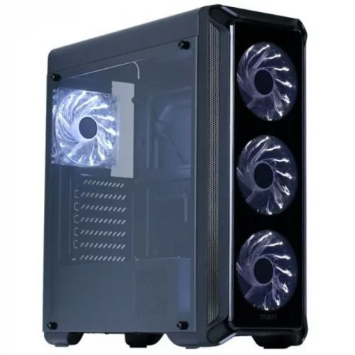 Корпус Zalman I3 Edge, черный, без БП, ATX/ Micro ATX/ MINI-ITX, 1x 5.25