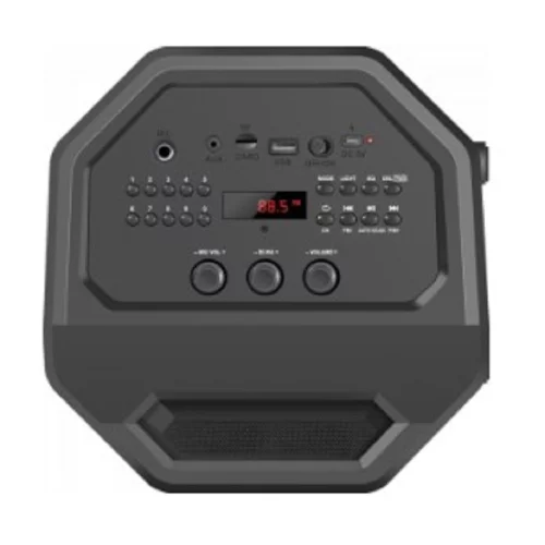 DEFENDER RAGE Портативная акустика 2.0 чёрная (2 х 25 Вт, BT, FM, USB, TWS, подсветка, 4000 мАч) (65109) фото 3