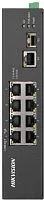 Коммутатор Hikvision DS-3T1310P-SI/HS 8x100Мбит/с 1x1Гбит/с 1SFP 6PoE+ 2PoE++ 110W неуправляемый