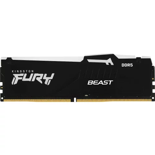 Модуль памяти DDR 5 DIMM 64Gb PC44800, 5600Mhz, Kingston FURY Beast RGB XMP CL40 (Kit of 4) (KF556C40BBAK4-64)