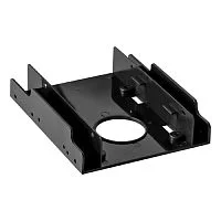 Exegate EX292545RUS Салазки (переходник) ExeGate HD-22T3P пластиковые для установки 2xHDD/ SSD 2.5" в отсек 3.5"