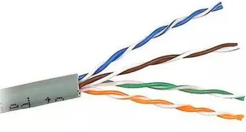 Кабель информационный Lanmaster LAN-6EUTP-LSZH-GY кат.6 U/ UTP 4X2 LSZH внутренний 305м серый