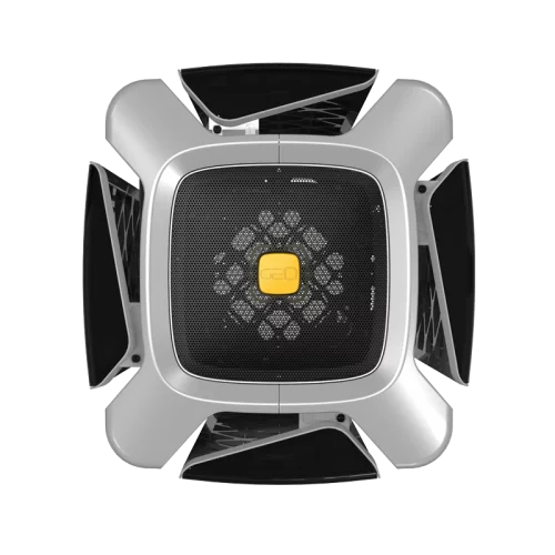 Корпус ПК без блока питания/ Case Geometric Future Model 2 The Ark, Midi-Tower, TG, no fans, 3xUSB-A 3.0, 1xUSB 3.2 Type-C, mATX, mITX Gray (1AM2AKGA00100) фото 2