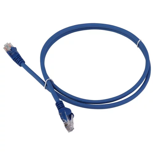Патч-корд Lanmaster RJ-45 0.5 м синий (LAN-PC45/ U5E-0.5-BL) (LAN-PC45/U5E-0.5-BL)