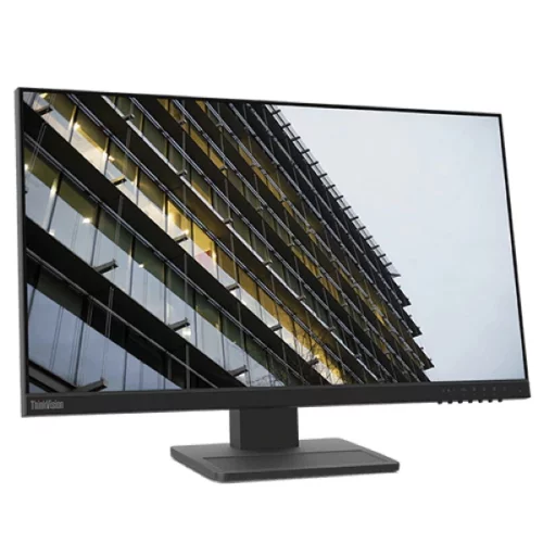 *Монитор Lenovo 23.8 ThinkVision E24q-20 черный IPS 4ms 16:9 HDMI M/ M матовая HAS Piv 300cd 178гр/ 178гр 2560x1440 DP 2K 5.05кг (62CFGAT1IS) фото 2