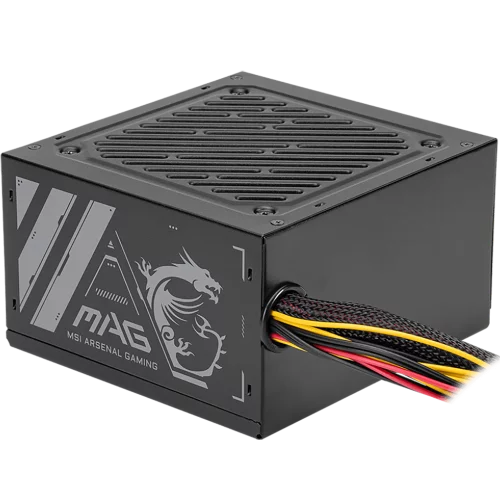 Блок питания Компьютер MSI MAG A500N-H 500W, Non-Modular (306-7ZPGX41-HH9)