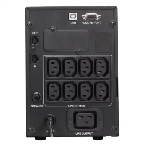Источник бесперебойного питания Powercom Smart King Pro+ SPT-2000 LCD 1600Вт 2000ВА черный/ UPS Powercom Smart King Pro+ SPT-2000 LCD 1600W 2000Va black (SPT-2000-II LCD) фото 3