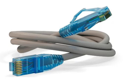 Патч-корд Hyperline PC-LPM-UTP-RJ45-RJ45-C6-1M-LSZH-BL PC-LPM-UTP-RJ45-RJ45-C6-1M U/ UTP не экранированный RJ-45 вил.-вилка RJ-45 кат.6 1м синий LSZH (уп.:1шт) 24AWG