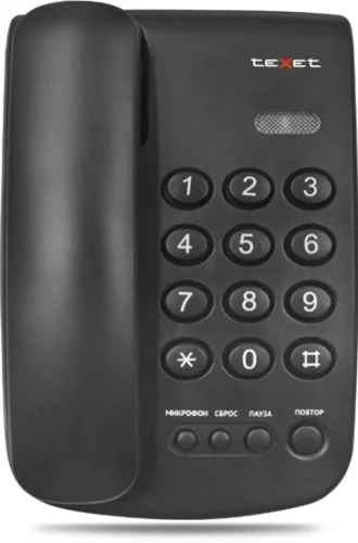 TEXET TX-241 черный (126899)