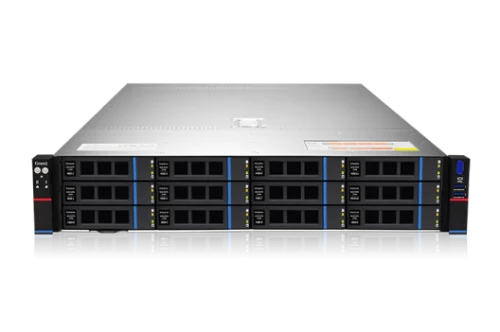 Серверная платформа/ Gooxi SR201-D12RE 2u 12 bay platform with expander backplane, based on AMD 7003 ; 2x 2.5 rear SAS/ SATA; 2x 2.5 rear NVMe ; RAID 9460-8i 4G +BBU, 2xPCIe 4.0x16; 4xPCIe 4.0x8 ; RA (0.96.002.1026)