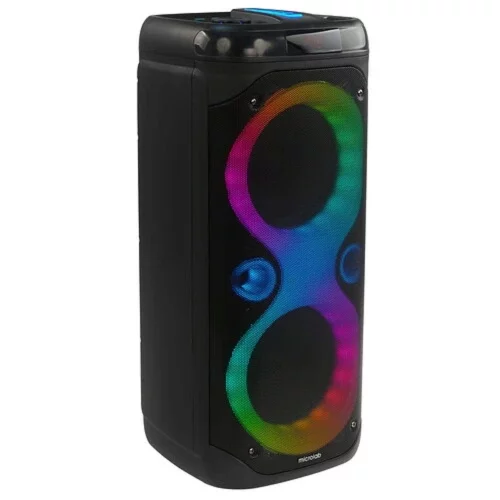 MICROLAB PT800 {33 Вт при среднеквадратичной, 135 Вт при максимальной мощности; Встроенный аккумулятор: литиевая батарея 7,4 В / 4500 мАч}