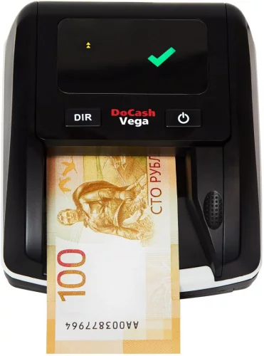 Детектор банкнот DoCash Vega автоматический АКБ (13566)
