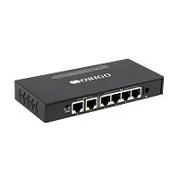 Коммутатор/ Unmanaged Switch 6x100Base-TX (4x100Base-TX PoE), PoE Budget 60W, Long-range PoE up to 250m, metal case (OS1206P/60W/A1A)