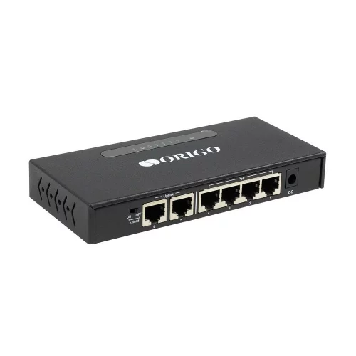 Коммутатор/ Unmanaged Switch 6x100Base-TX (4x100Base-TX PoE), PoE Budget 60W, Long-range PoE up to 250m, metal case (OS1206P/60W/A1A)