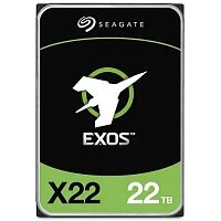 Жесткий диск/ HDD Seagate SAS 22Tb Exos X20 7200 512Mb 1 year warranty (ST22000NM000E)