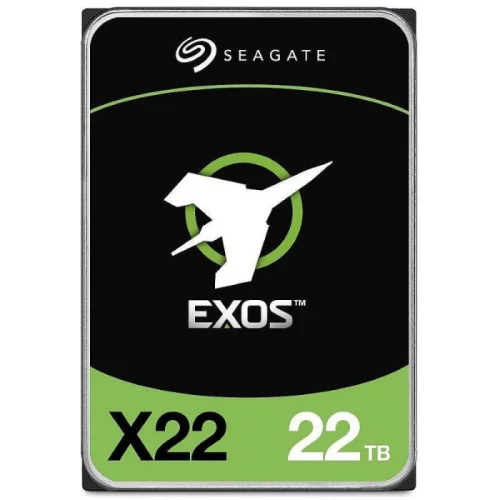 Жесткий диск/ HDD Seagate SAS 22Tb Exos X20 7200 512Mb 1 year warranty (ST22000NM000E)