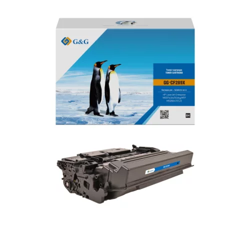 Картридж G&G GG-CF289X черный 10000 страниц для НР LaserJet Enterprise M507n/ dn/ X/ dng, MFP 528dn/ f/ C/ Z
