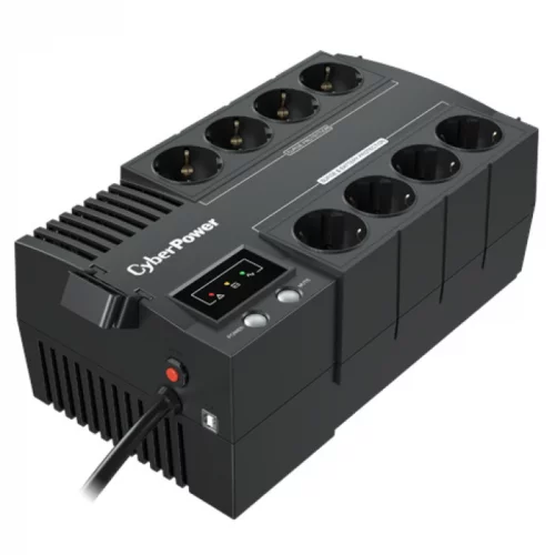 ИБП CyberPower BS850E NEW линейно-интерактивный 850ВА/480Вт, 4+4 евророзетки, USB/ UPS Line-Interactive CyberPower BS850E NEW 850VA/480W USB (4+4 EURO)