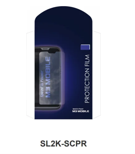Защитная пленка на экран для терминала сбора данных M3 Mobile ASSY: SL20K Bullet proof Screen Protector (SL2K-SCPR)