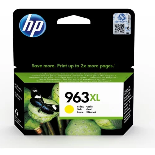 Картридж HP 963XL желтый 1600 стр. (3JA29AE) (3JA29AE) Картридж/ HP 963XL High Yield Yellow Original Ink Cartridge (3JA29AE)