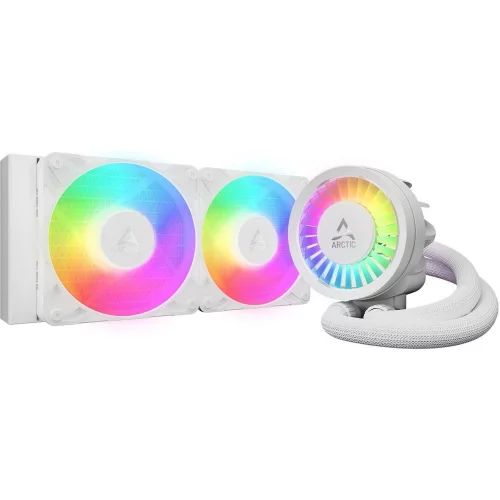Жидкостная система охлаждения Cooling Arctic Liquid Freezer III Pro 240 A-RGB (White) Multi Compatible All-In-One CPU Water Cooler (ACFRE00186A) фото 2