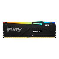 Память оперативная/ Kingston 32GB 5600MHz DDR5 CL36 DIMM FURY Beast Black (KF552C40BB2A-32)