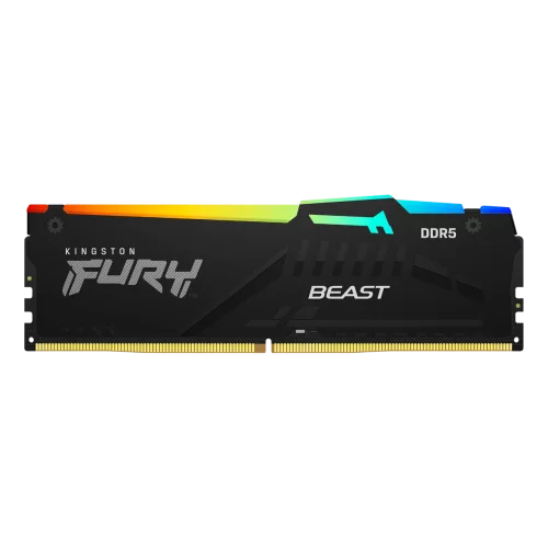 Память оперативная/ Kingston 32GB 5600MHz DDR5 CL36 DIMM FURY Beast Black (KF552C40BB2A-32)