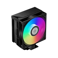 Кулер для процессора/ CPU Cooler PCCooler RT500 TC ARGB BK (245W, 4-pin PWM, 152mm, Al/Cu, 5x6mm, ARGB, 1x120mm, 73.32CFM, 34.9dBA, 2200RPM, S: 1851/1700/1200/115X, AM5/AM4, black)