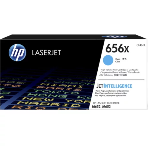 Тонер-картридж/ HP 656X High Yield Cyan Original LaserJet Toner Cartridge (CF461X)