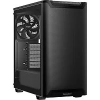 Корпус ПК без блока питания/ Case be quiet! PURE BASE 501 Airflow Window, Midi-Tower, TG, 2x140mm, 2xUSB-A 3.2, 1xUSB 3.2 Type-C, ATX, mATX, mITX Black (BGW74)