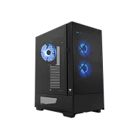 Корпус без блока питания/ Case InWin Modfree Base, Full-Tower, TG, 3x140mm ARGB, 2xUSB-A 3.0 + 1xUSB-C 3.2, E-ATX, ATX, mATX, mITX Black (IW-CS-MFBASE-BLK)