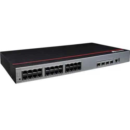 *Коммутатор Huawei S5735-L24T4X-A1 (24*10/ 100/ 1000BASE-T ports, 4*10GE SFP+ ports, AC power, S57XX-L Series Basic SW,Per Device) (98011302_BSW) фото 2