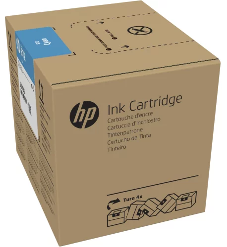 Картридж с латексными чернилами HP 872, 3L, голубой (G0Z01A)