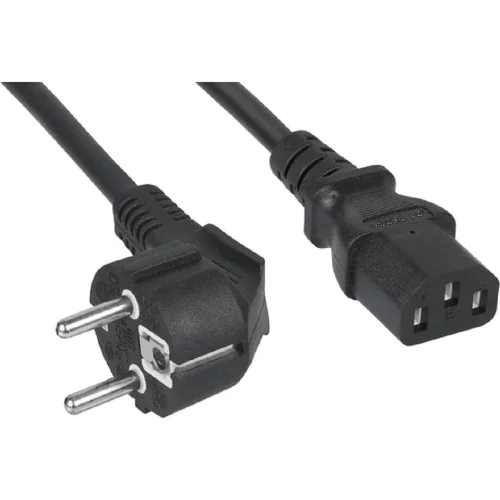 Cabeus PC-186-VDE-1.0-5M Кабель питания компьютера, (Schuko+C13) (3x1.0), 5 м