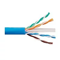 Кабель LANMASTER UTP, 4x2, кат 6, 550Mhz, LSZH (HFLT), синий, 305 м (LAN-6EUTP-HFLT-BL)