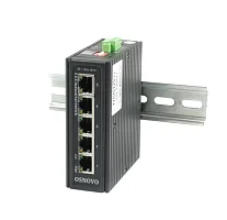 Промышленный коммутатор Gigabit Ethernet OSNOVO SW-70500-I Промышленный коммутатор Gigabit Ethernet на 5GE RJ45 портов. Порты: 5 x GE (10/100/1000Base-T). Встроенная грозозащита 6кВ. Питание: 3 x входа DC9-57V(6W). БП в комплект НЕ входит. М