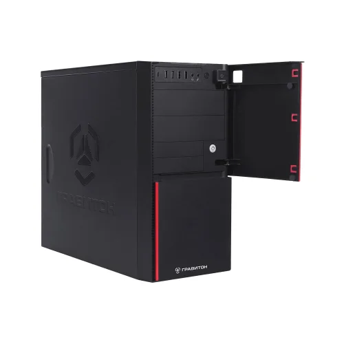Компьютер Гравитон Д50А (211496) RYZEN 5 5600G/2x8GB/1xSSD1TB/FP_2xUSB2.0/450W Bronze/K+M/NoOS/Реестр МПТ фото 2