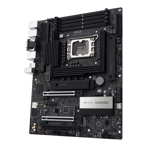 Материнская плата ASUS PRO WS Z890-ACE SE LGA1851 ATX 4хDDR5 3xPCIEx16 4xM.2 Thunderbolt USB-C HDMI 2.5GLAN 10GLAN (90MB1JC0-M0EAY0) фото 3