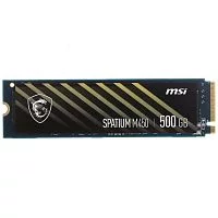 SSD жесткий диск PCIE 4.0 NVME M.2 500GB SPATIUM M450 500GB V1 MSI (S78-440K380-P83)