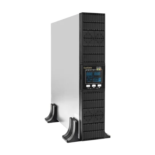 Exegate EX296959RUS ИБП On-line ExeGate PowerExpert ULS-575-6kVA.LCD.AVR.T.USB.RS232.SNMP.2U