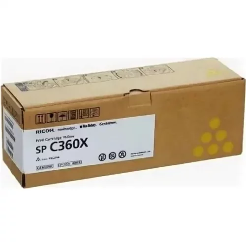 Print Cartridge Yellow SP C360X (9K) (408253)