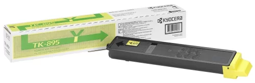Kyocera Тонер-картридж TK-895Y для FS-C8020MFP/ 8025MFP/ 8520MFP/ 8525MFP жёлтый (6000 стр.) (1T02K0ANL0)