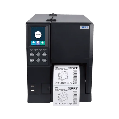 iDPRT iX4R Industrial 4 TT RFID Printer 300DPI, 8IPS, 512/ 256MB, RTC, USB+USB-HOST+Ethernet+RS232, UHF RFID, ZPL/ ZPL-II, TSPL, EPL, DPL (100700136)