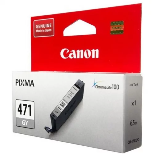 Картридж CANON CLI-471GY серый (0404C001) фото 3