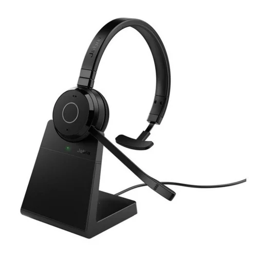 Беспроводная гарнитура Jabra Evolve 65 TE, Link 390a MS Mono Stand (PN: 6693-833-399)