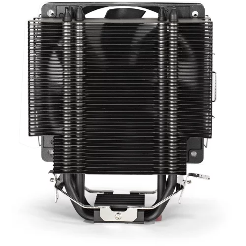 Exegate EX286299RUS Кулер Dark Magic EXX400-PWM (Al+Cu, черное покрытие, 4 тепл.трубки, LGA775/ 1150/ 1151/ 1155/ 1156/ 1200/ 1700/ AM2/ AM2+/ AM3/ AM3+/ AM4/ FM1/ FM2/ 754/ 939/ 940, TDP 140W, Fan 120mm, PWM, 1200-2 фото 4